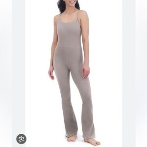 NWT Sage Collective Boot Cut Jumpsuit Driftwood Size S